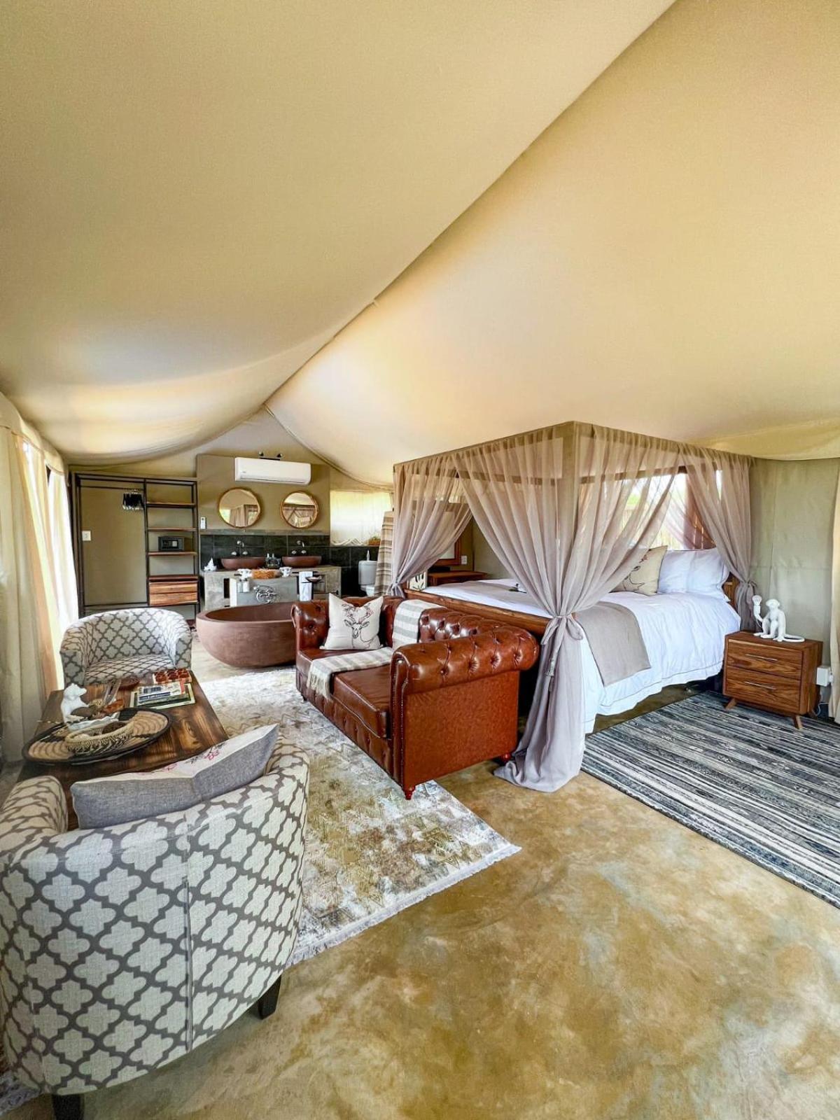 Umkumbe Bush Lodge - Luxury Tented Camp 萨比沙禁猎区 外观 照片