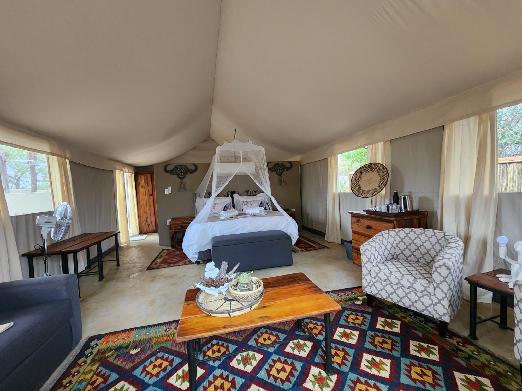 Umkumbe Bush Lodge - Luxury Tented Camp 萨比沙禁猎区 外观 照片